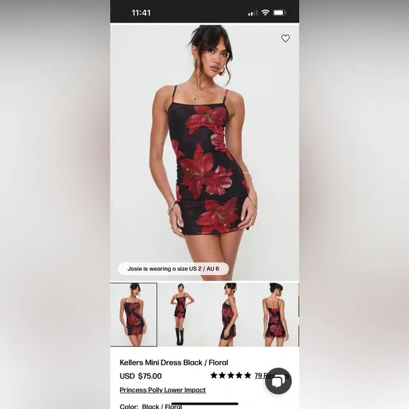 Princess Polly | Dresses | Princess Polly Red Bodycon Spaghetti Strap Mini  Dress | Poshmark